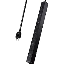 Amazon.co.jp: エレコム 電源タップ 10個口 5m 雷ガード ほこり